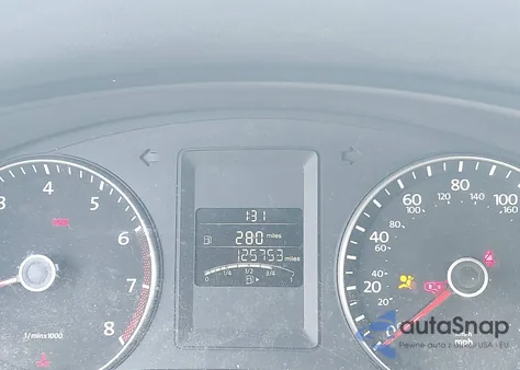 2013 Volkswagen Jetta 2.5L Se из США, поврежденный, VIN 3VWBP7AJ0DM311111